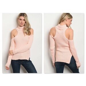 SLIM FIT SWEATER W/SIDE SLITS